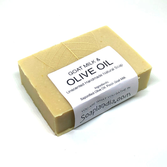 Goat Milk & Olive Oil Bar Soap, Unscented