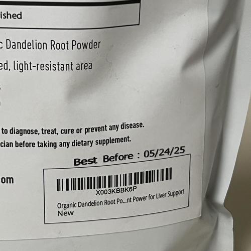 UNLEASH'D ORGANIC Organic Dandelion Root Powder 16 oz for Tea and Beverages