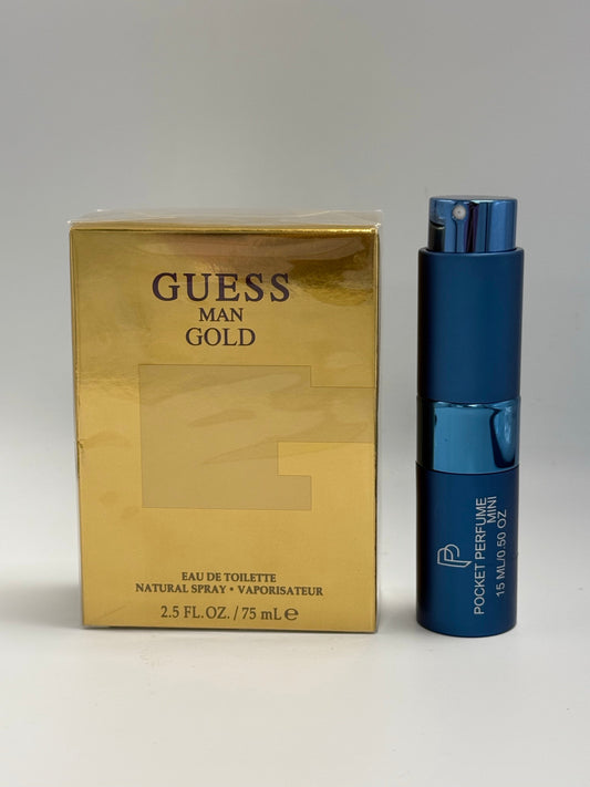 Guess Man Gold Eau De Toilette Spray For Men