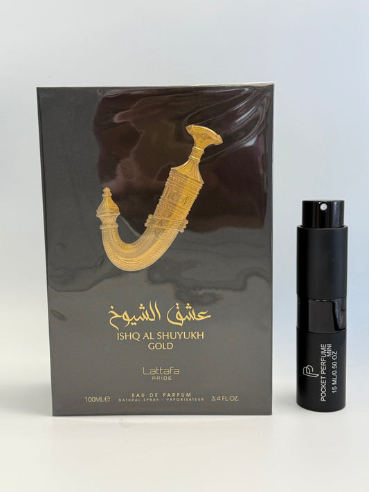 Lattafa Ishq Al shuyukh gold Eau de Parfum Spray for Unisex
