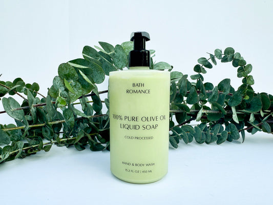 EUCALYPTUS - OLIVE OIL HAND & BODY WASH