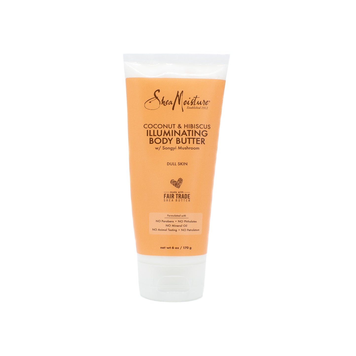 SheaMoisture Illuminating Body Butter Coconut & Hibiscus 6oz - New