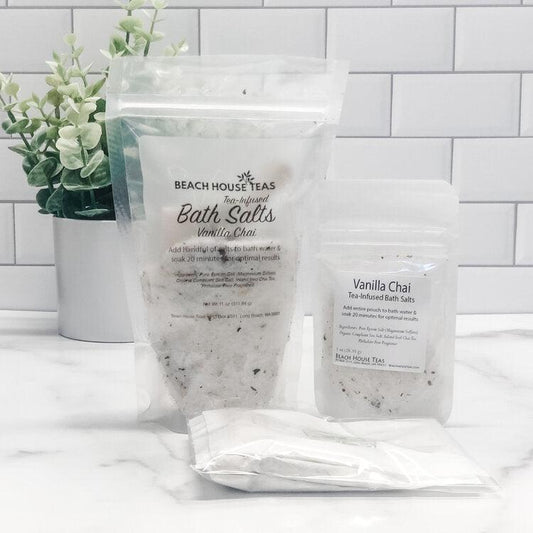 Vanilla Chai Tea-Infused Bath Salts