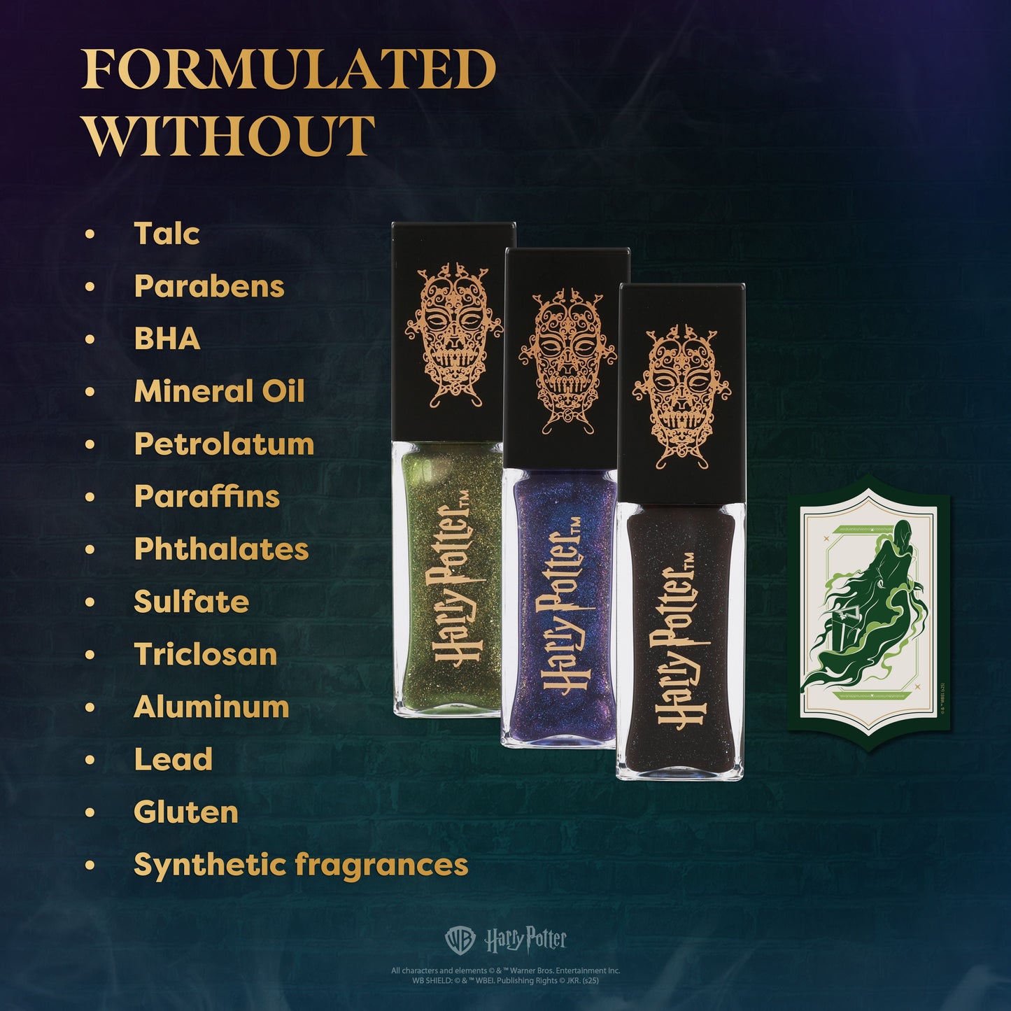 HP Dark Arts | Death Eater Bite Color Changing Shimmer Lip Oil