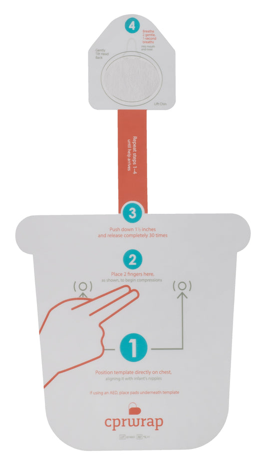 Infant CPRWrap™ Aid, Ages 12 Mos. & Under