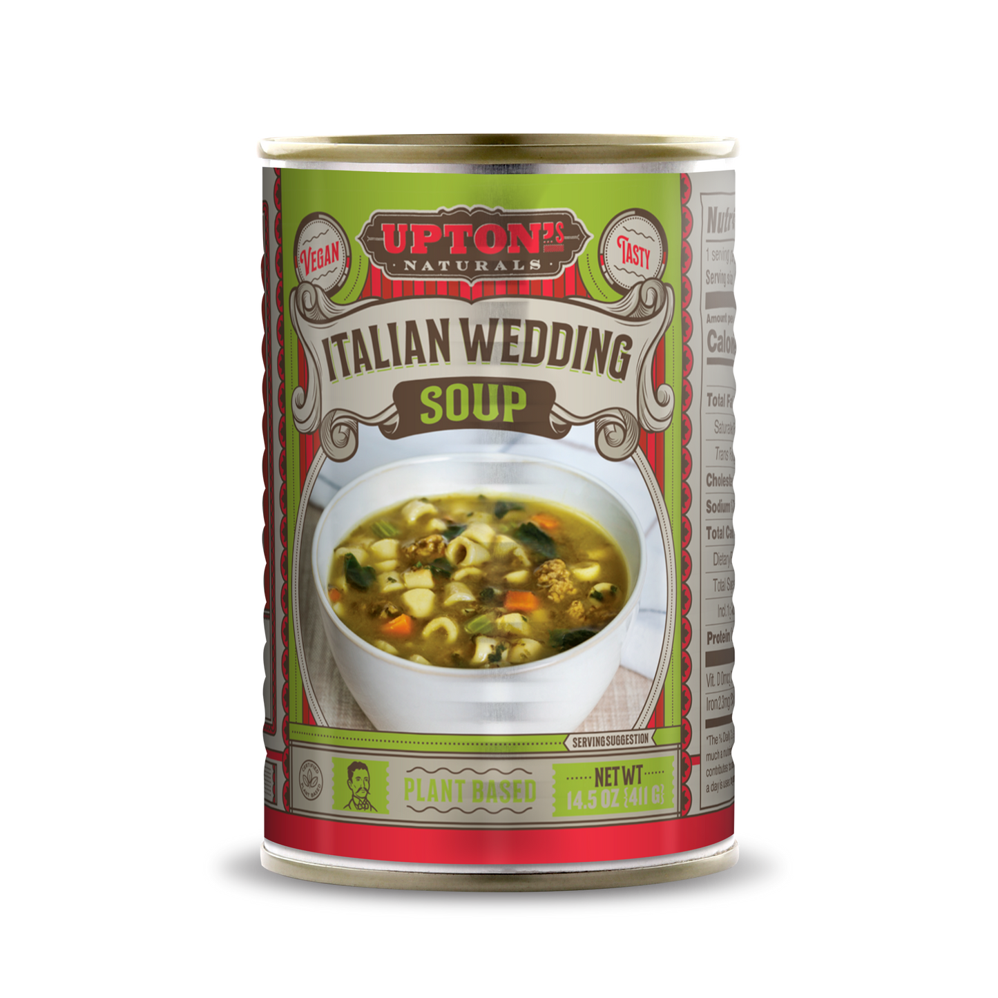 Upton's Naturals Vegan Italian Wedding Soup, 8 - 14.5 oz. Bowls