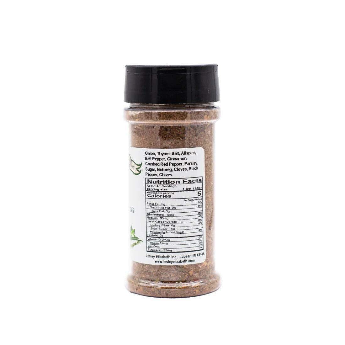 Lesley Elizabeth Jerk Traveler's Spices, PET (250mL)