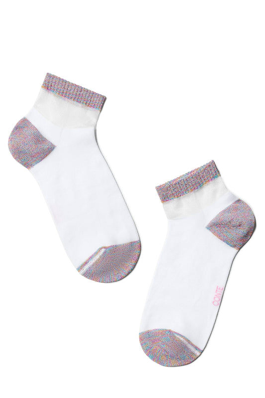 Cotton Ankle Socks Conte Active - 207 with Lurex