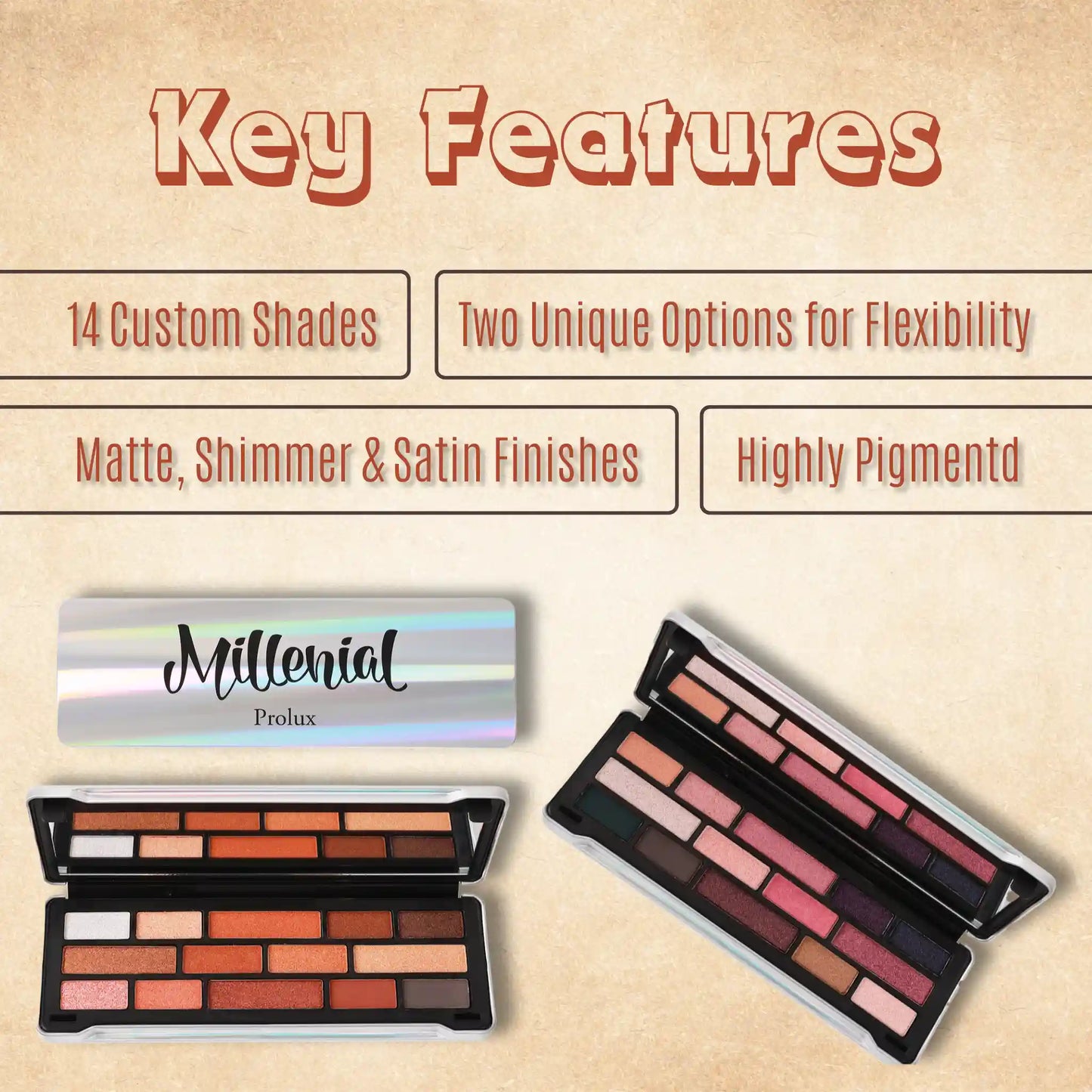 Prolux Millenial Eyeshadow Palette