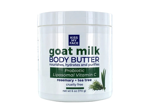 Kiss My Face Goat Milk Body Butter - 6 Oz