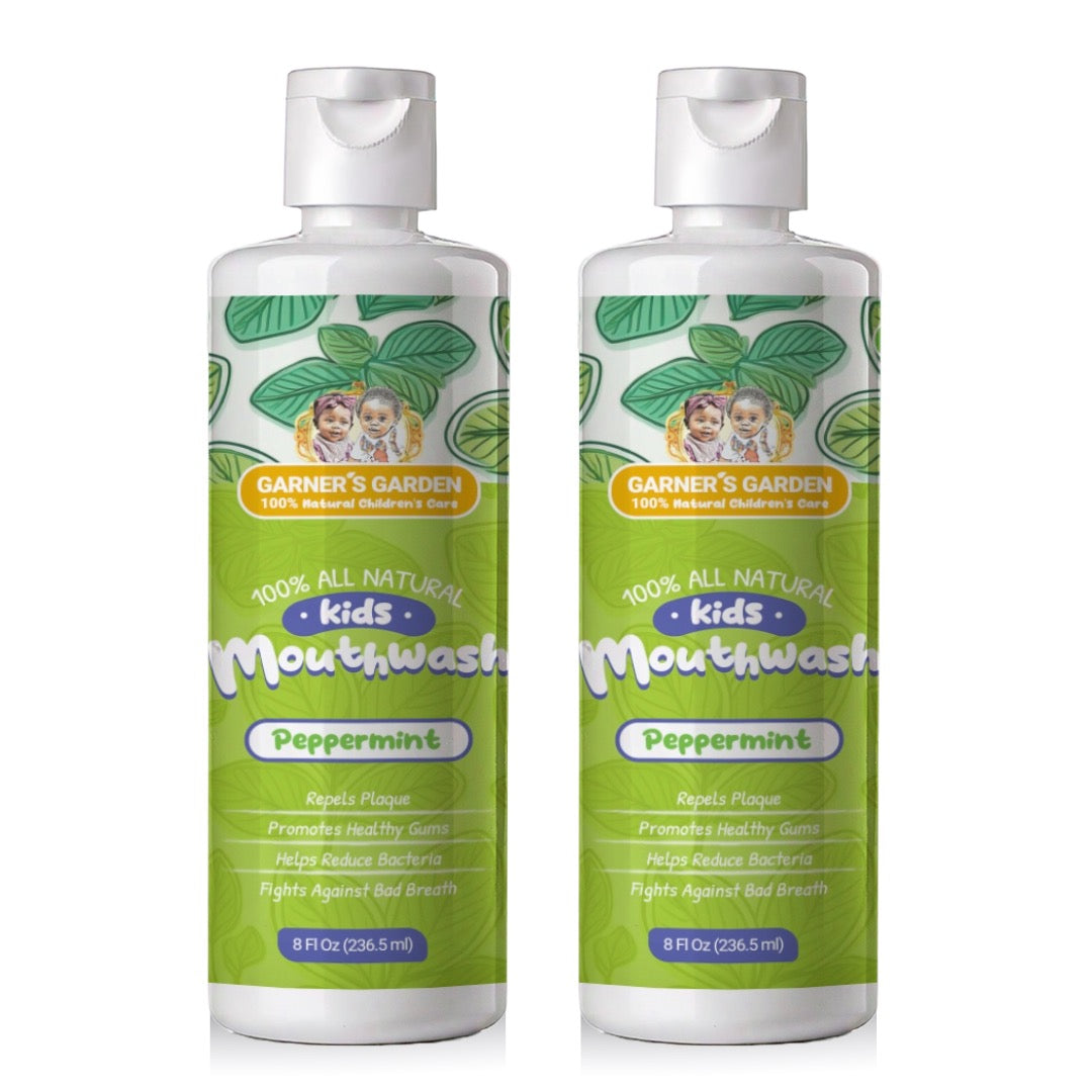 Kid's Natural Mouthwash | H2O2 | Antibacterial Fluoride-Free