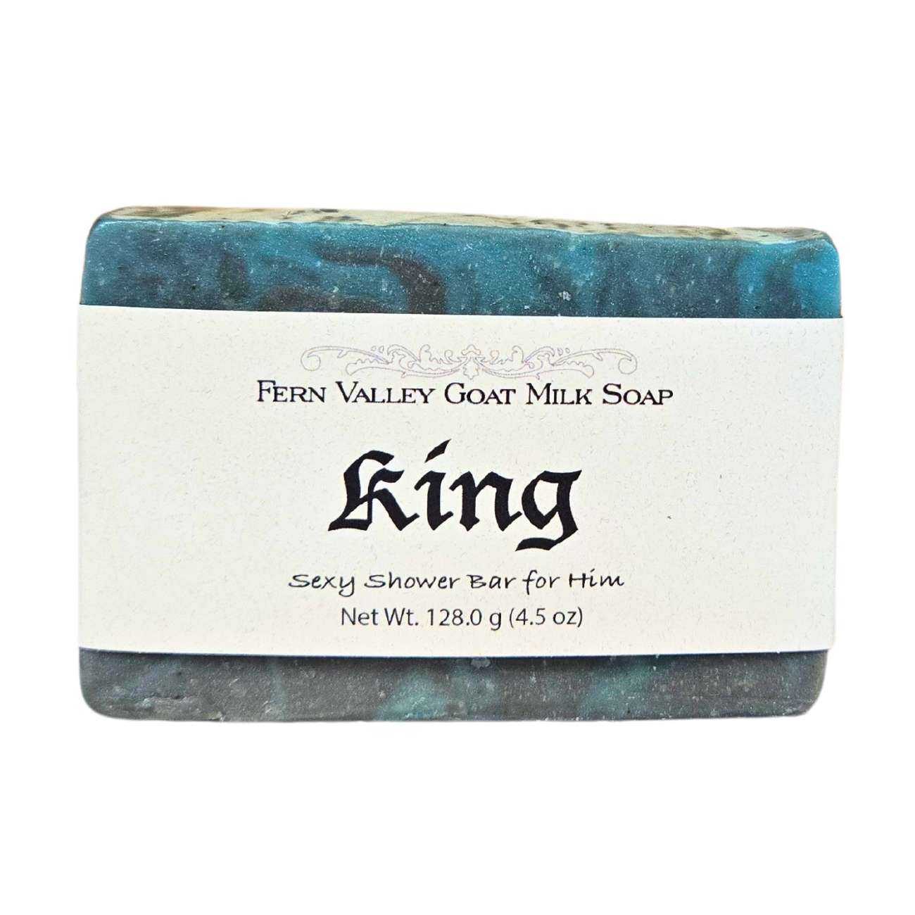 Natural Goat Milk Soap | Exfoliating Scrub | King - Sexy Cologne Scent