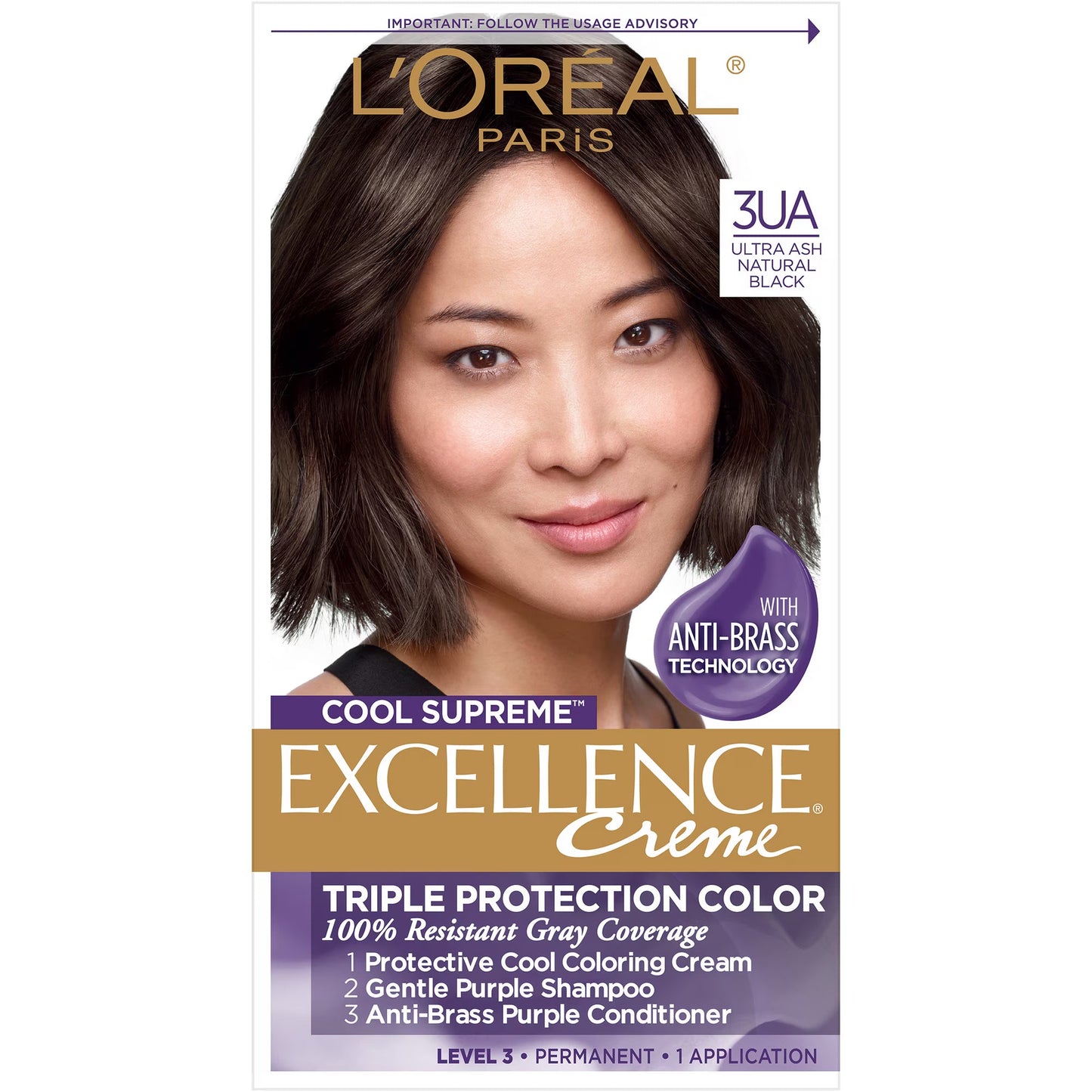 Excellence Cool Supreme Permanent Gray Coverage Hair Color