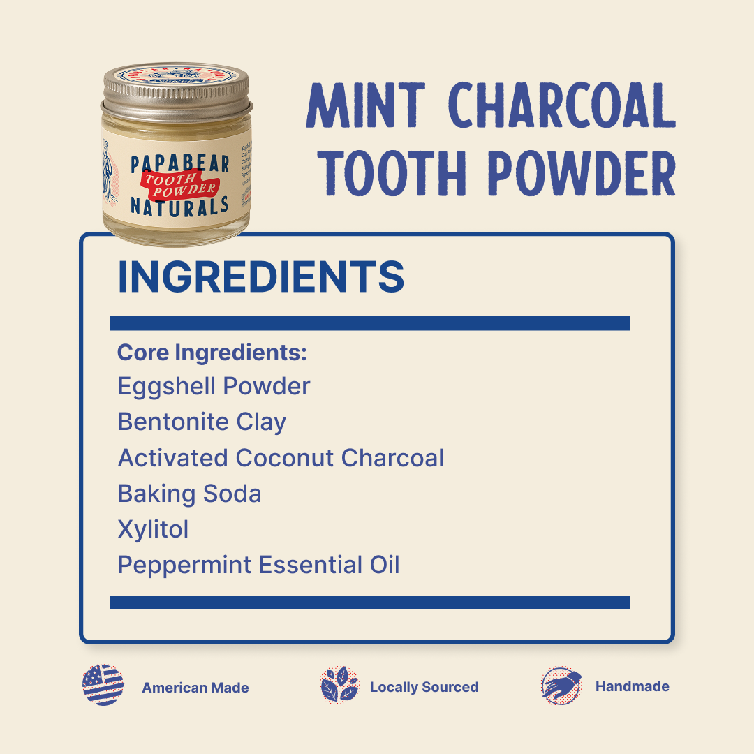 Mint Charcoal Tooth Powder