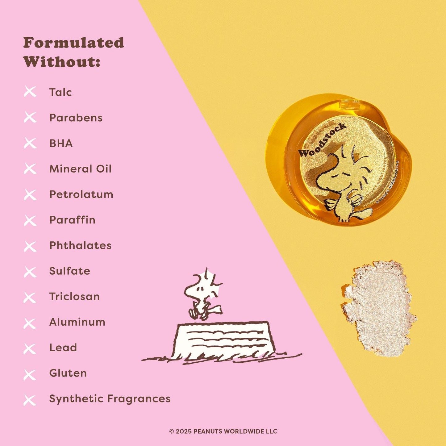 Peanuts 75th | Woodstock Bouncy Highlighter