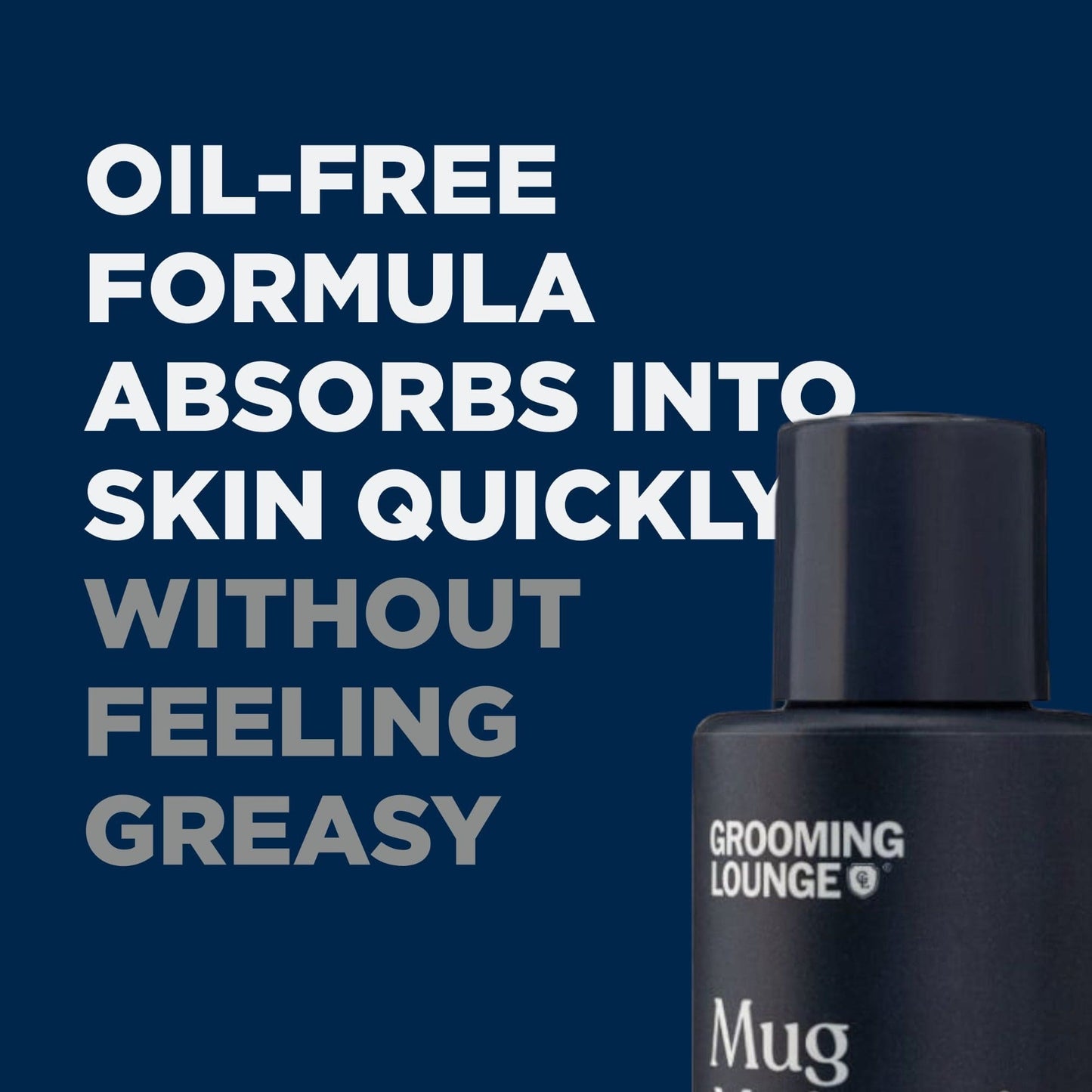 Grooming Lounge Mug Moisturizer -- Oil-Free Men's Face Hydrator