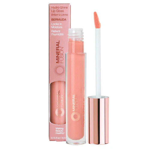 Mineral Fusion HydroShine Lip Gloss in Bermud - 0.15 Fl Oz