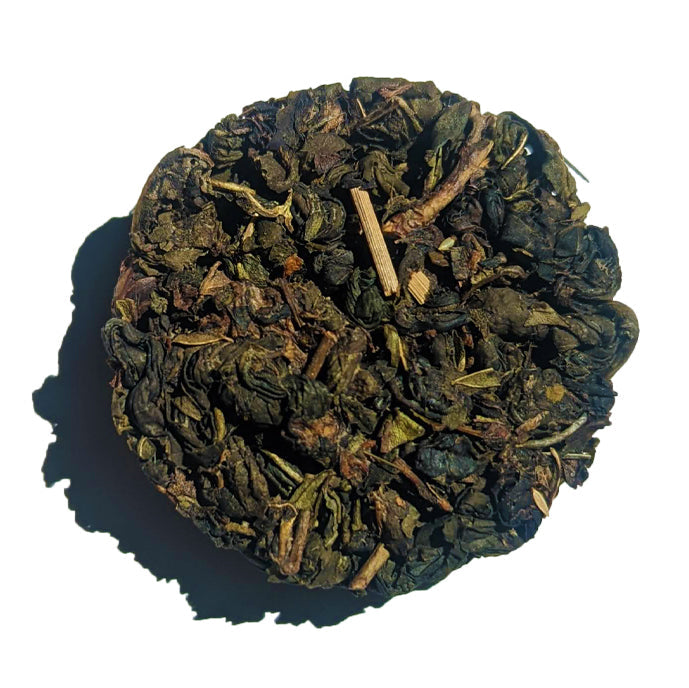 Moroccan Mint No. 26 | Loose Leaf Green Tea Disc