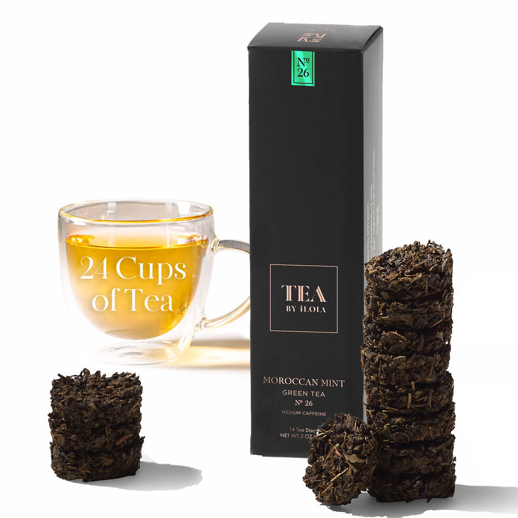 Moroccan Mint No. 26 | Loose Leaf Green Tea Disc