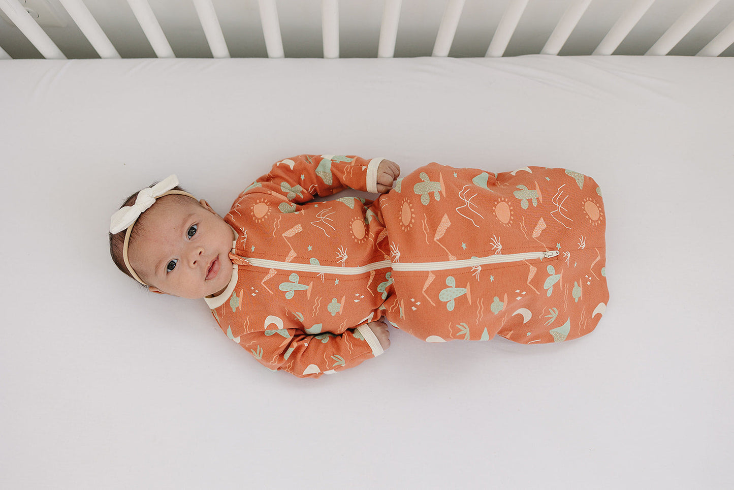 GOTS Certified Organic Cotton Sleepsack - Desert
