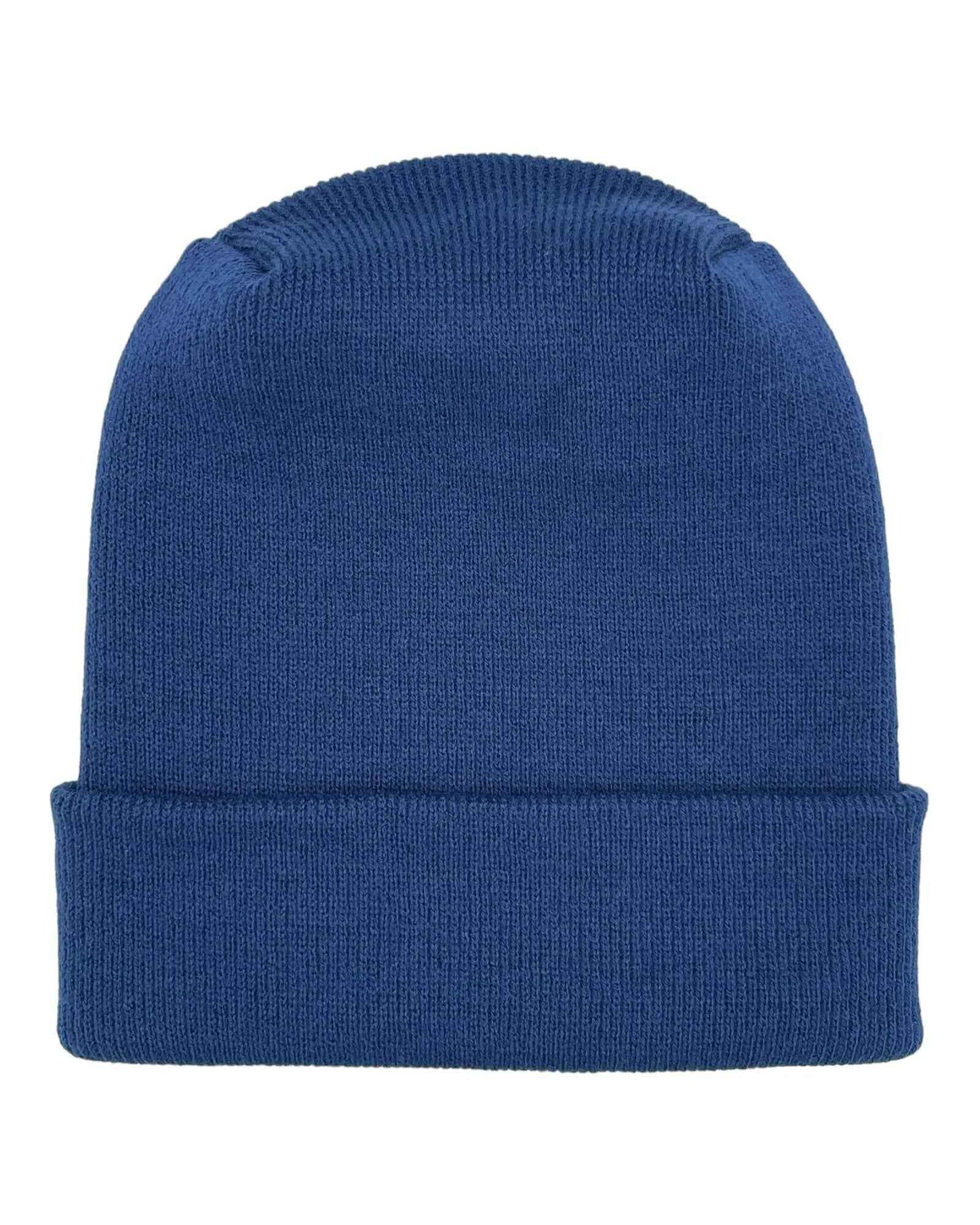 Patented H Stitch Cuffed Beanie, Sapphire Blue