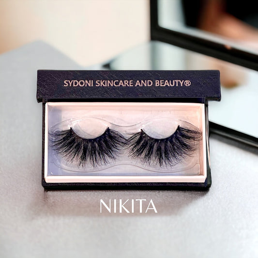 SYDONI "NIKITA" LUXURY MINK LASHES - Bold, Wispy, Dramatic