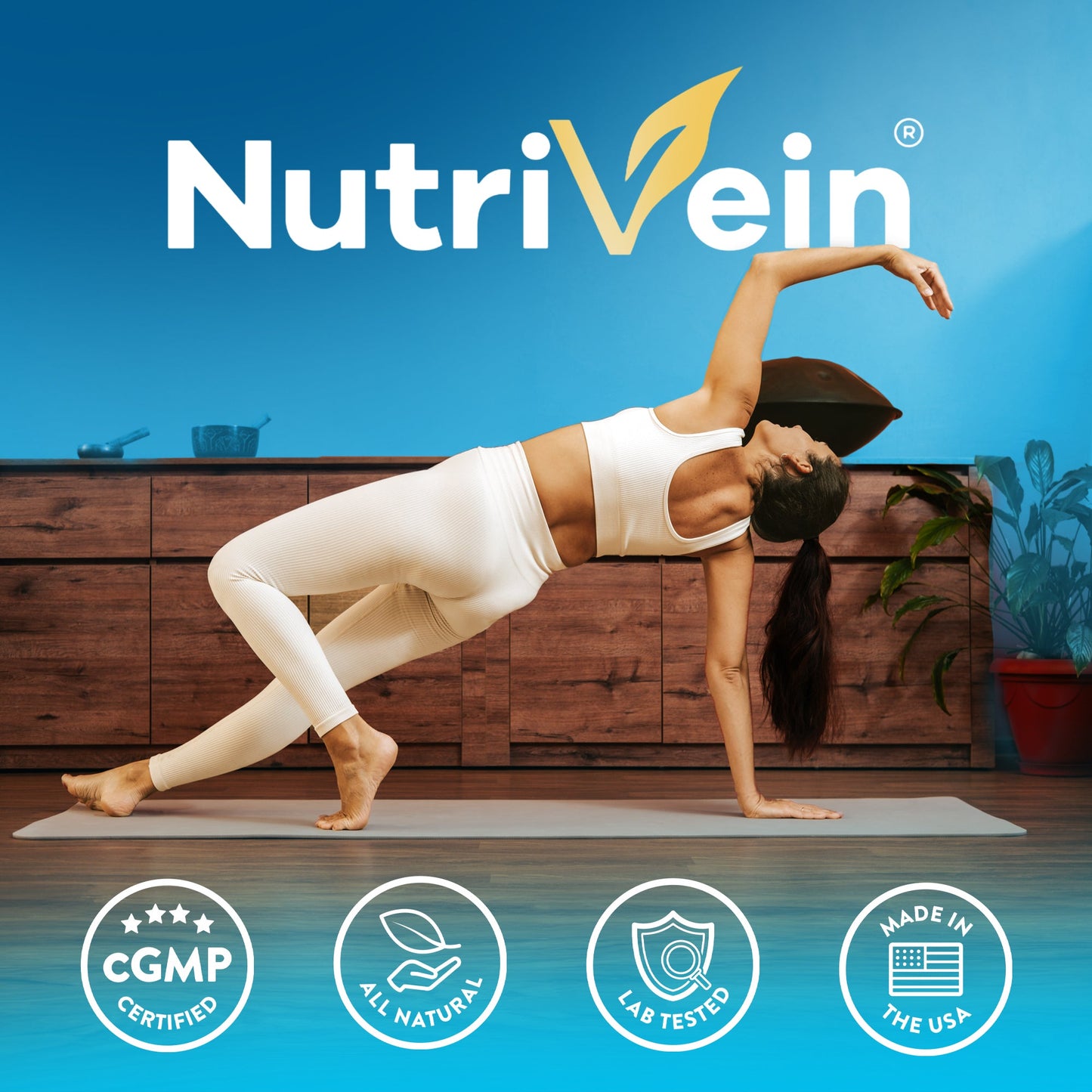 Nutrivein Premium Zinc Gluconate 100mg - 120 Capsules