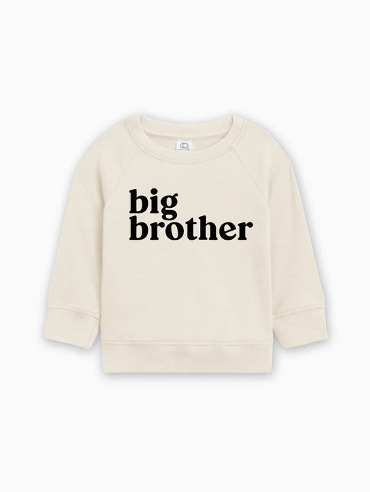 Big Bother Organic Cotton Pullover (Serif)