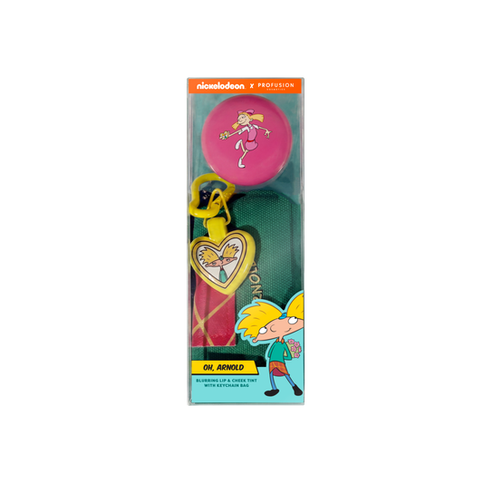 Hey Arnold! | Oh, Arnold - Blurring Lip & Cheek Tint with Keychain Bag