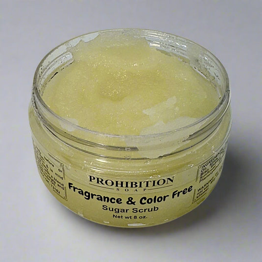 Fragrance & Color Free Sugar Scrub