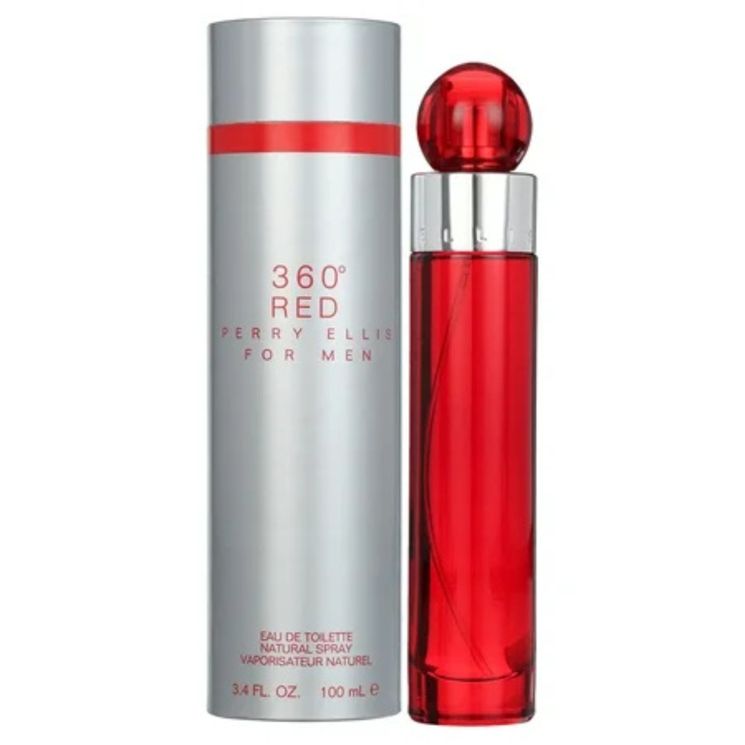 Perry Ellis 360 Red Eau de Toilette Hombre (3.4oz)