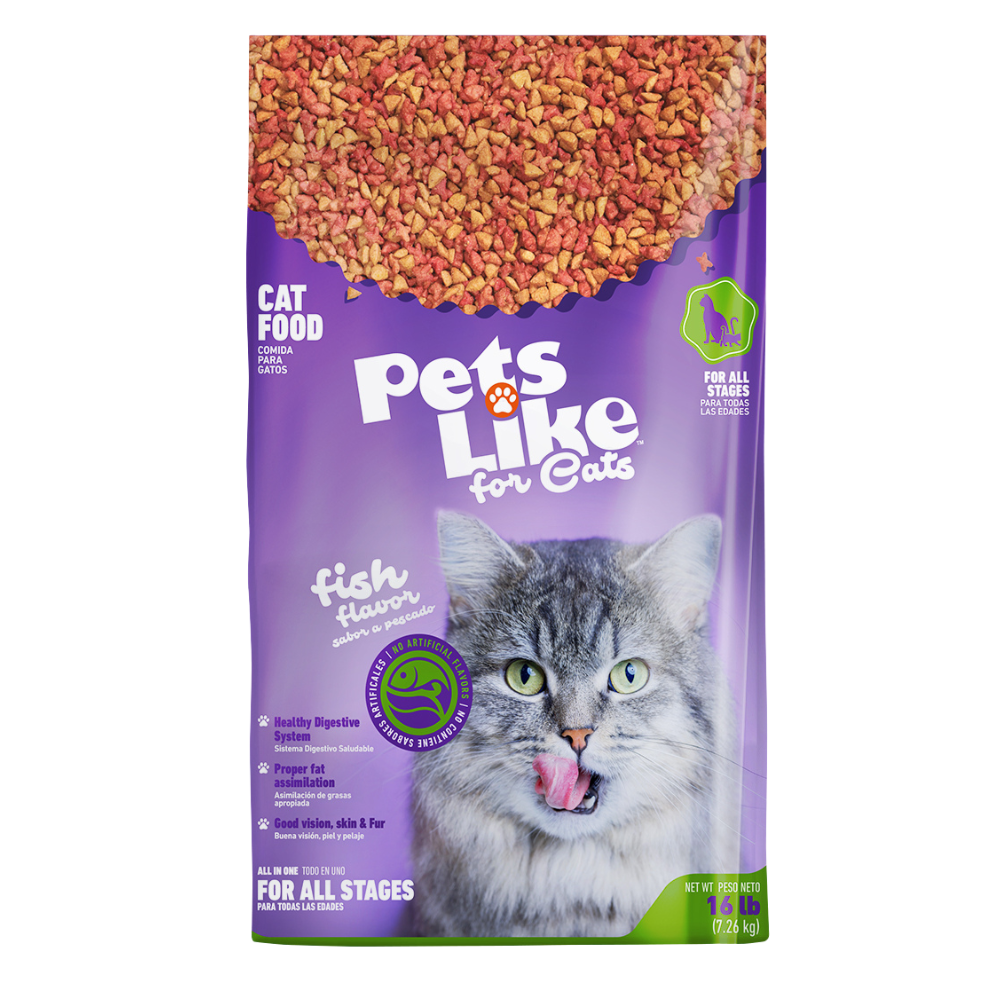Pets Like Dry Cat Food (16 lb)