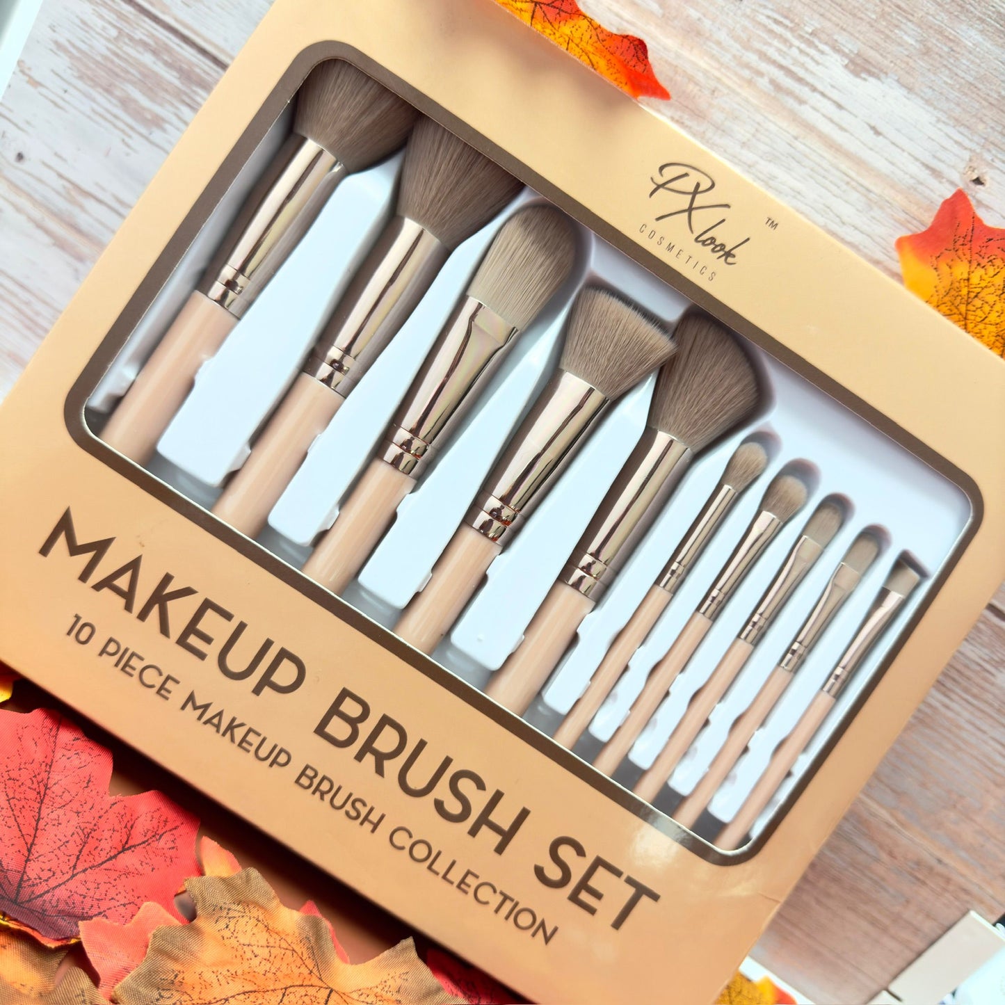 Makeup Brush Set - 10 Piece Makeup Brush Collection