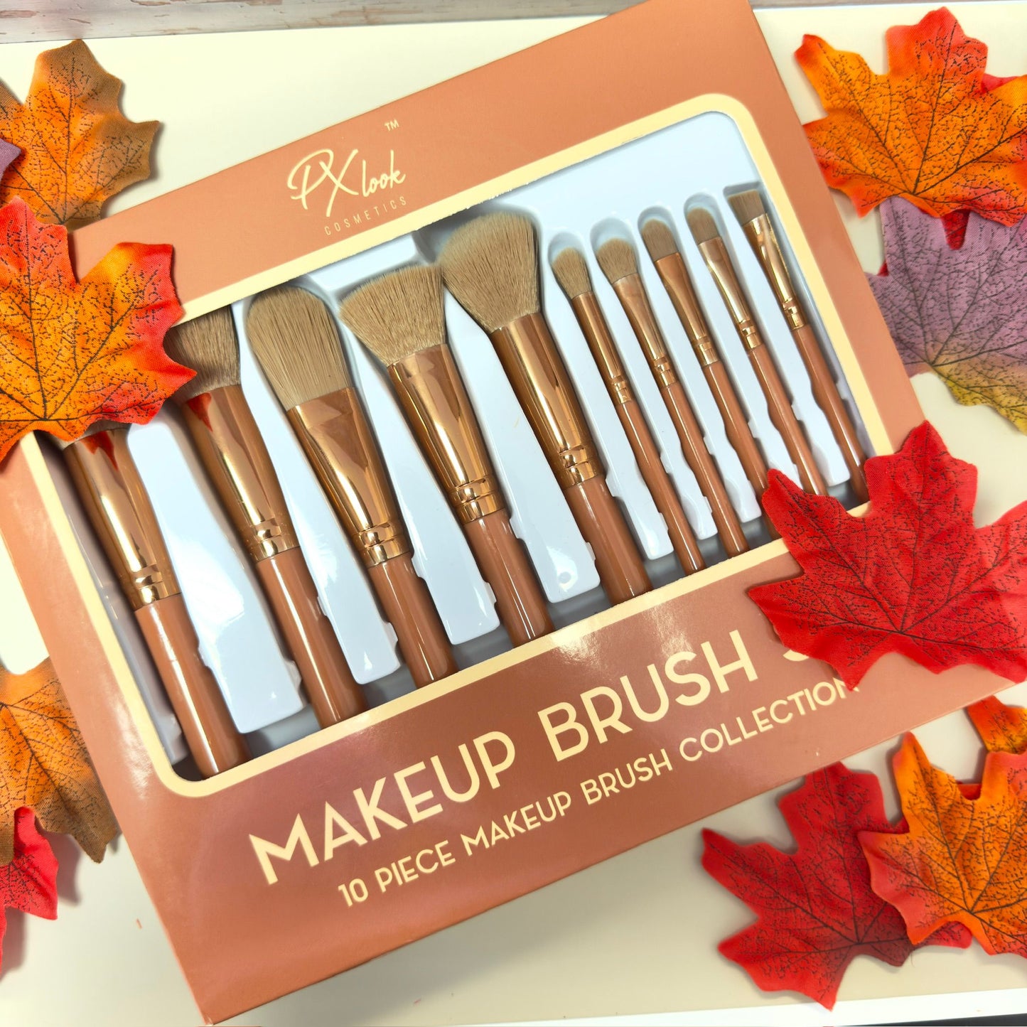 Makeup Brush Set - 10 Piece Makeup Brush Collection