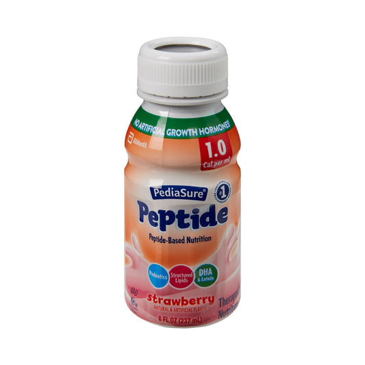 PediaSure Peptide 1.0 Cal, Strawberry, 24/CS