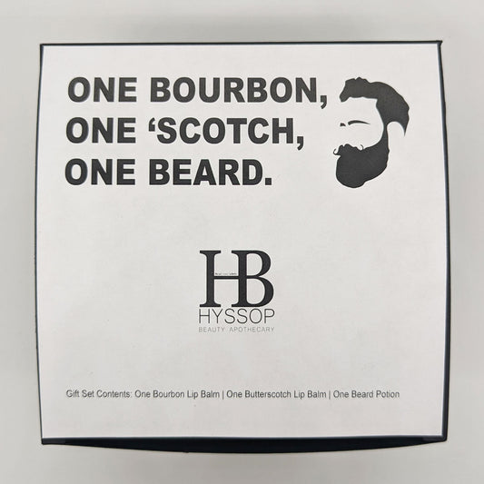 Gift Set: One Bourbon, One 'Scotch, One Beard.