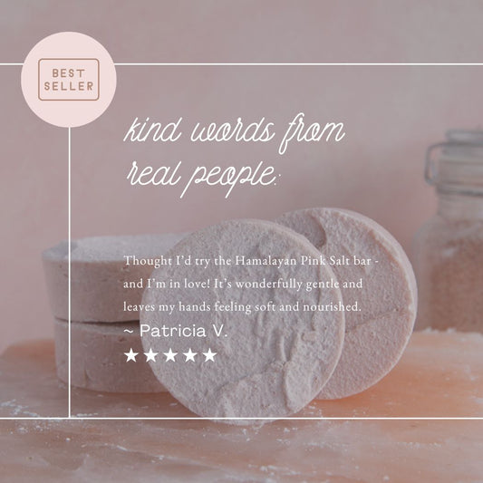 Himalayan Pink Salt Soap Bar