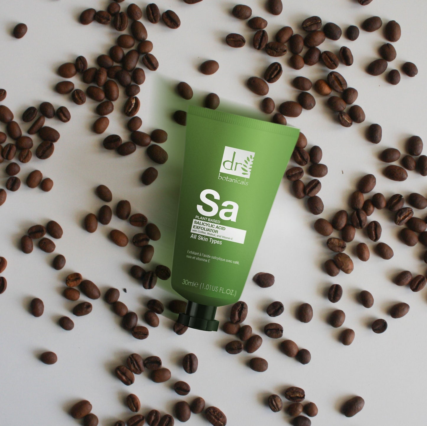 Salicylic Acid Exfoliator with Coffee, Walnut & Vitamin E 30ml