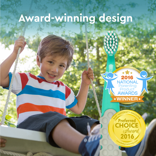 RADIUS Totz Plus® – The Perfect Toothbrush for 3 Year Old Kids