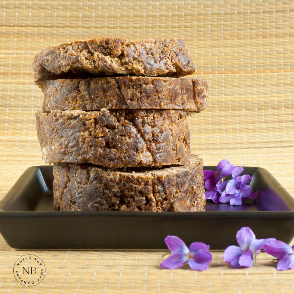 Raw African Black Soap Bar