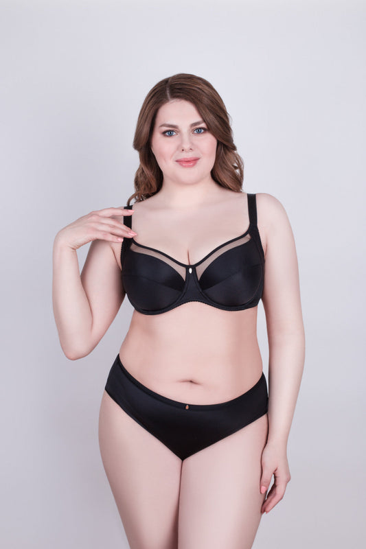 Bra Milavitsa 100150 - Underwired Soft Cup with Side Shaping Panel
