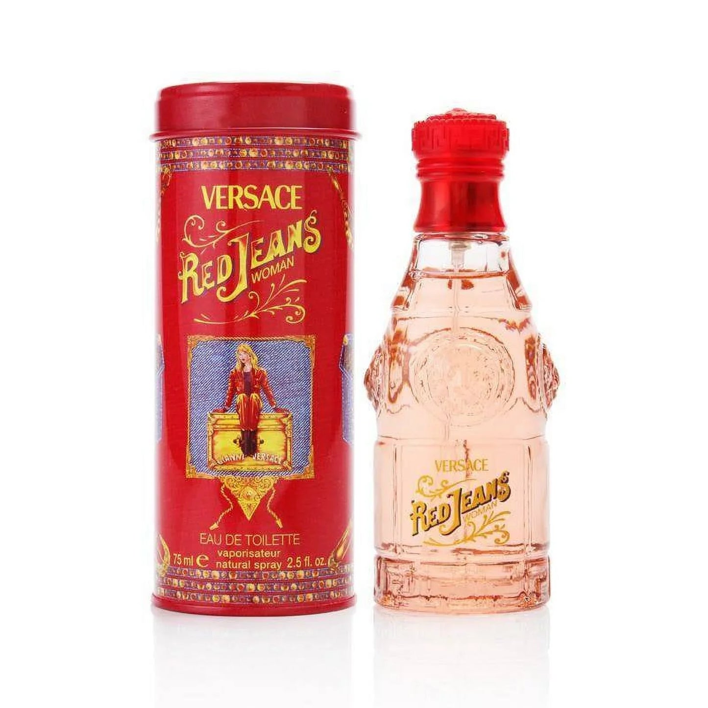 Versace Red Jeans Eau De Toilette for Women