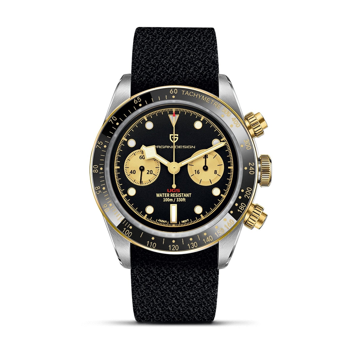 Elevate Your Style: Unveiling the 2023 New BB Panda Retro Sport Chronograph Luxury Quartz Watch for Men with Sapphire Mirror and 10Bar Waterproof Design