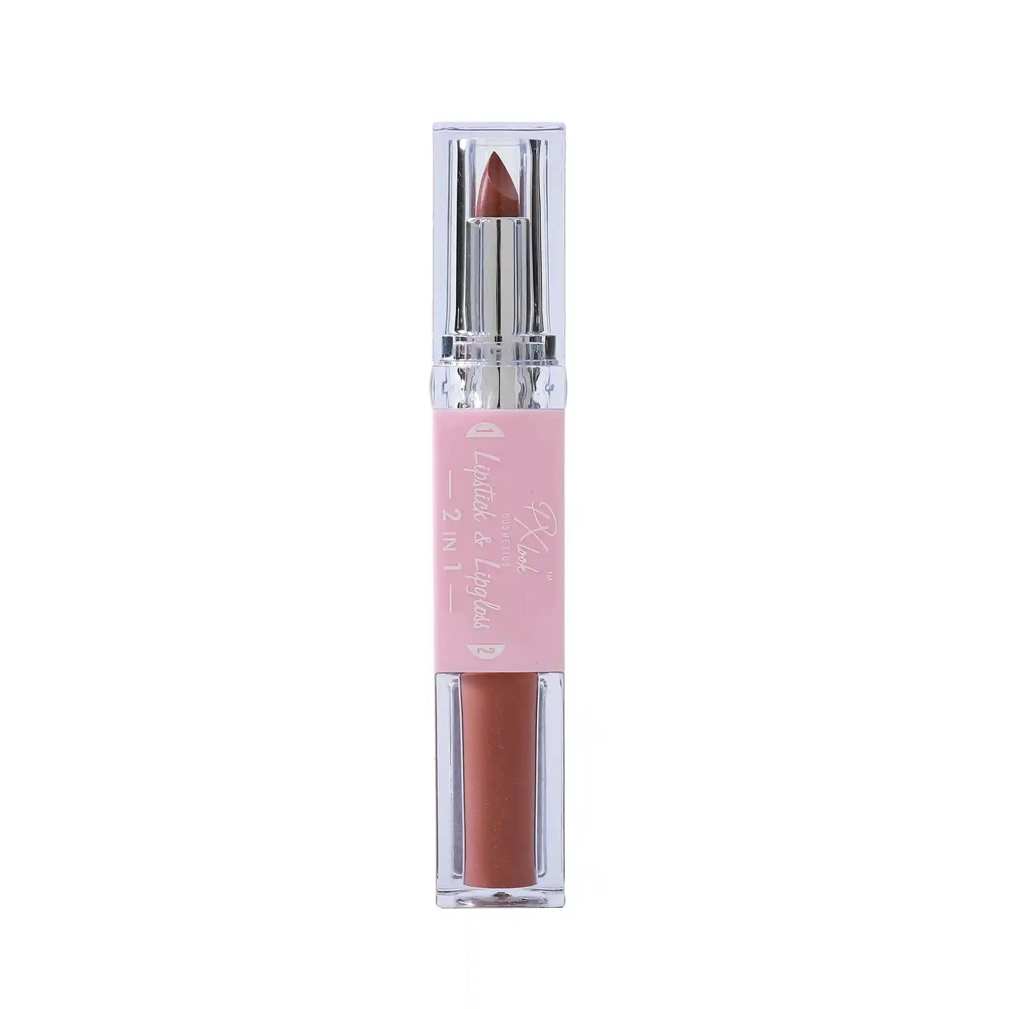 2-in-1 Lipstick and Lip Gloss Combo
