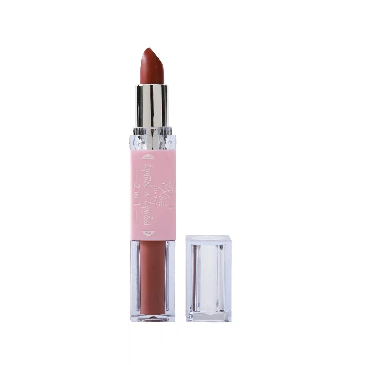 2-in-1 Lipstick and Lip Gloss Combo