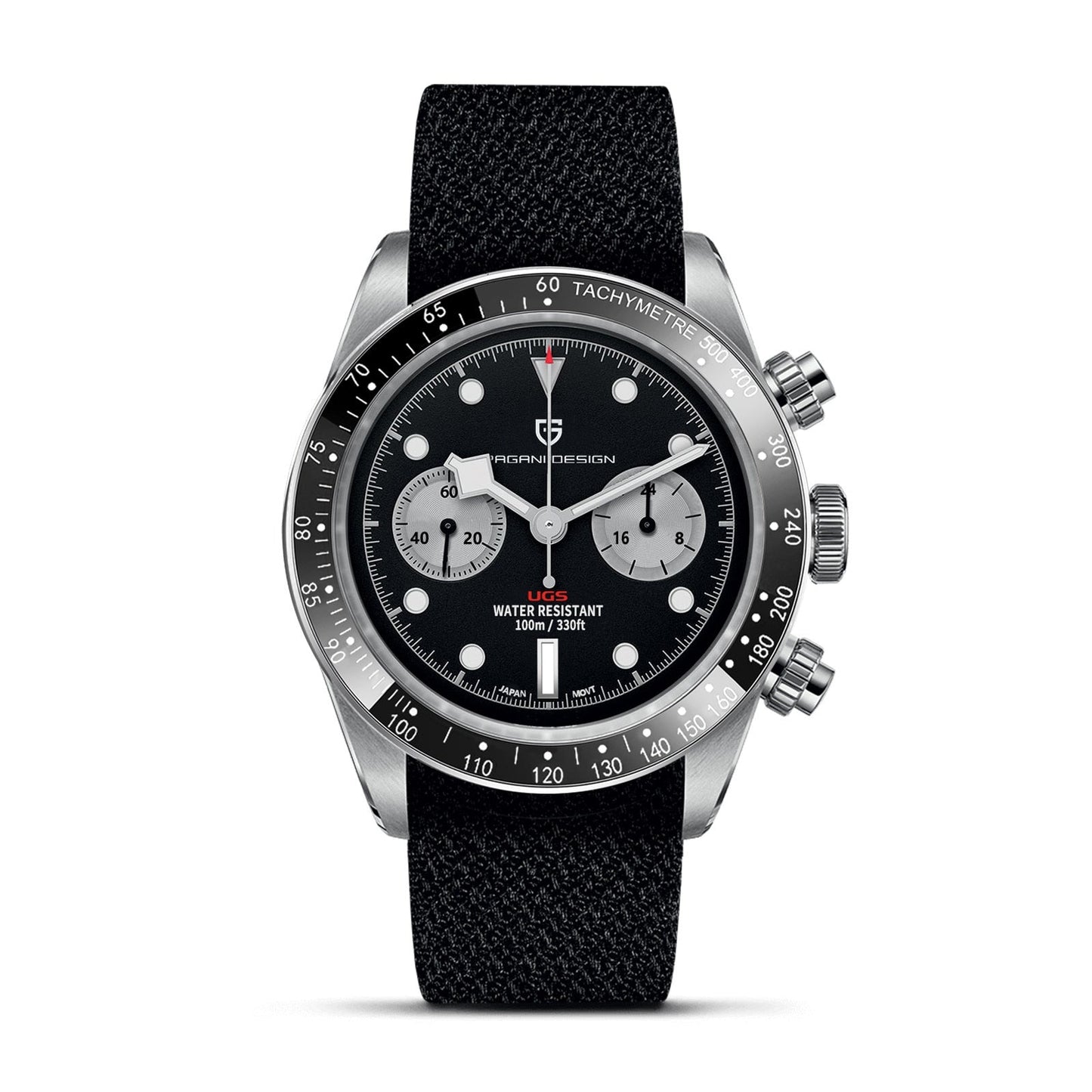 Elevate Your Style: Unveiling the 2023 New BB Panda Retro Sport Chronograph Luxury Quartz Watch for Men with Sapphire Mirror and 10Bar Waterproof Design