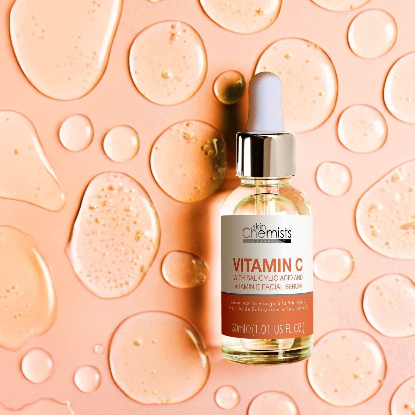 skinChemists Anti-Aging Vitamin C, Salicylic Acid Vitamin C Facial Serum 30ml