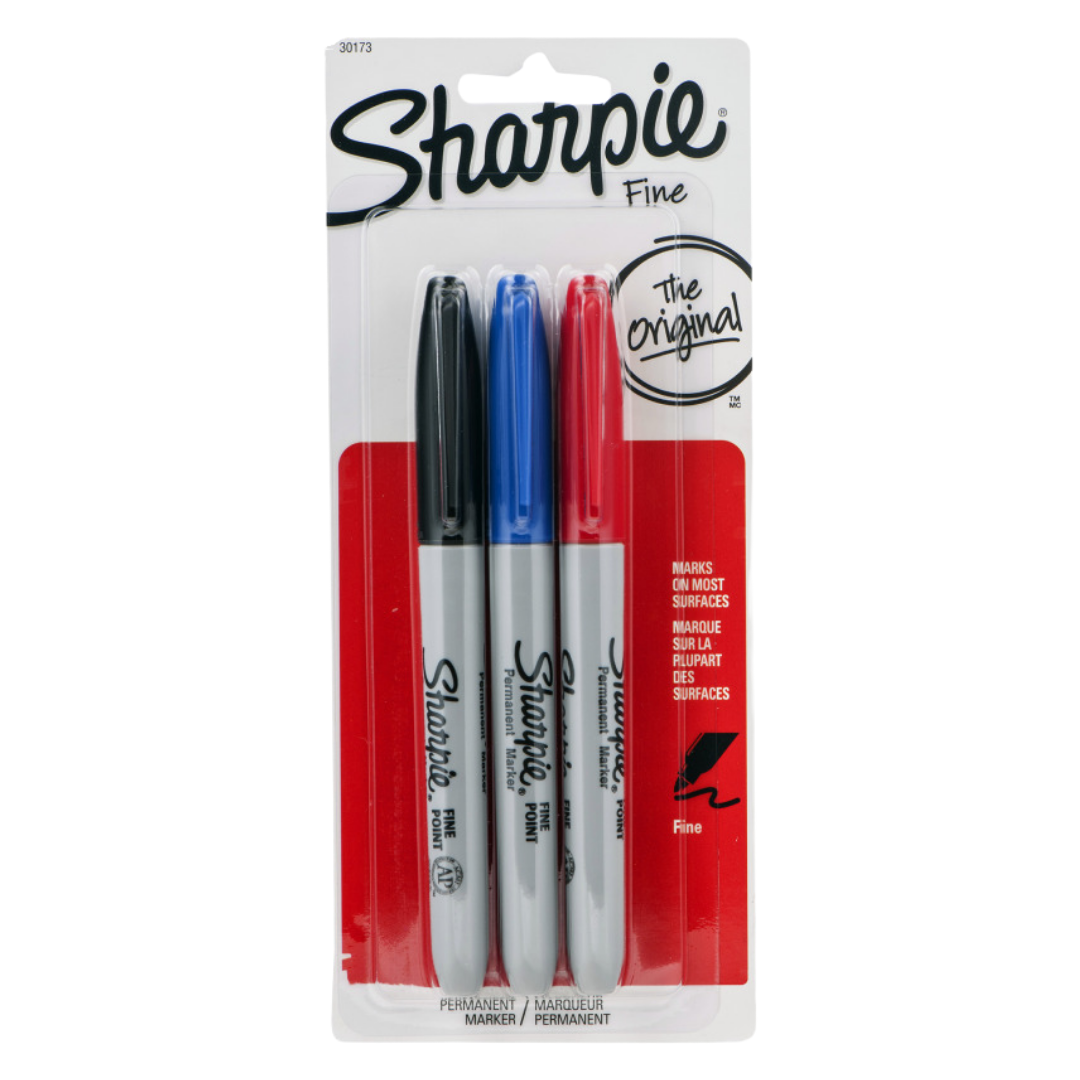 Sharpie Fine & Ultra Fine Marker (4 pack)