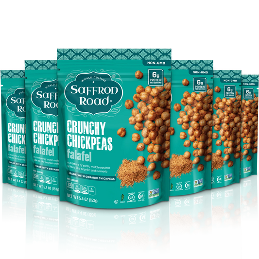 Saffron Road Crunchy Falafel, 5.4 Oz (Pack of 6)