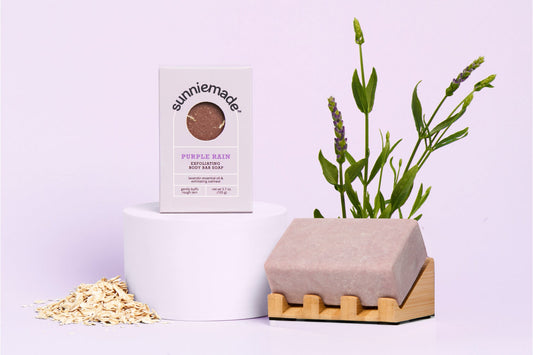 Purple Rain Exfoliating Body Bar Soap